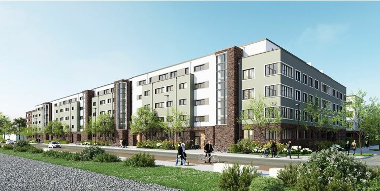 Neubauprojekt mit 156 Wohnungen in Langen fertiggestellt